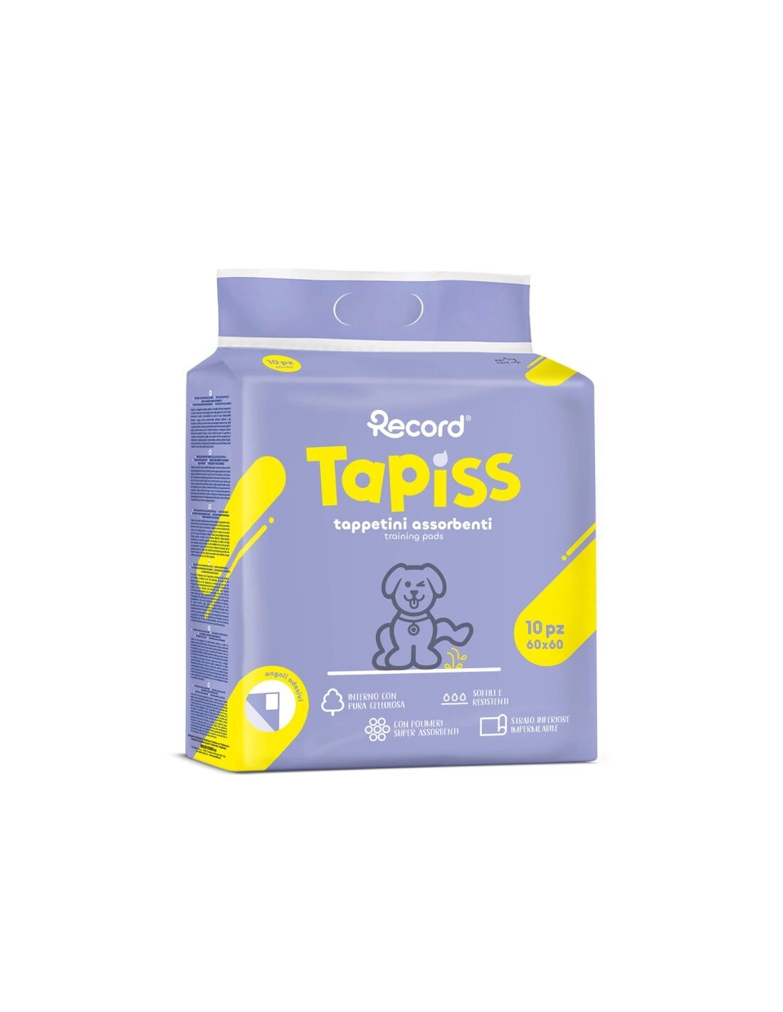 Tapiss Tappetini Igienici Assorbenti per Cani 60x60 cm – 100 Pezzi