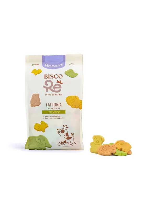 Record Biscotti BiscoRe Fattoria mix Verdura 400g