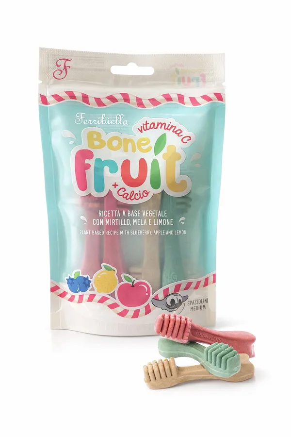 Bone Fruit Spazzolini Medium 85g