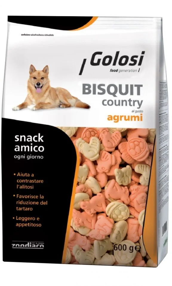 Golosi Bisquit Country Agrumi 600g