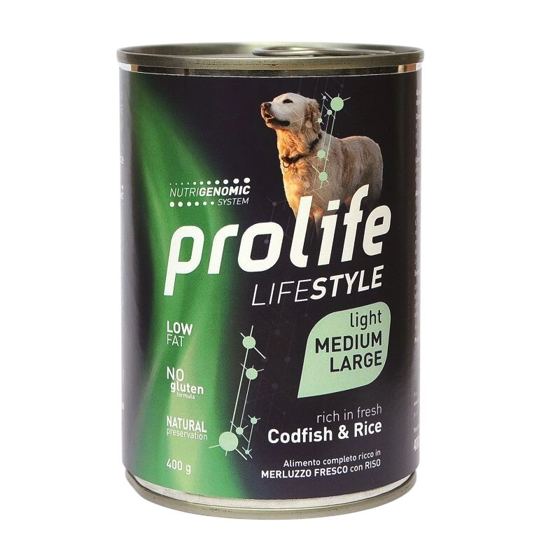 Prolife LifeStyle Light Merluzzo e Riso 400g