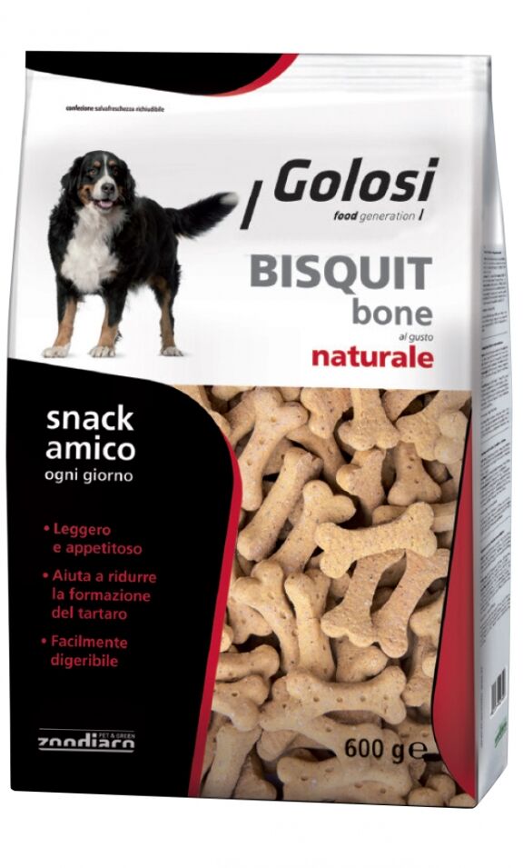Golosi  Bisquit Bone Naturale 600g