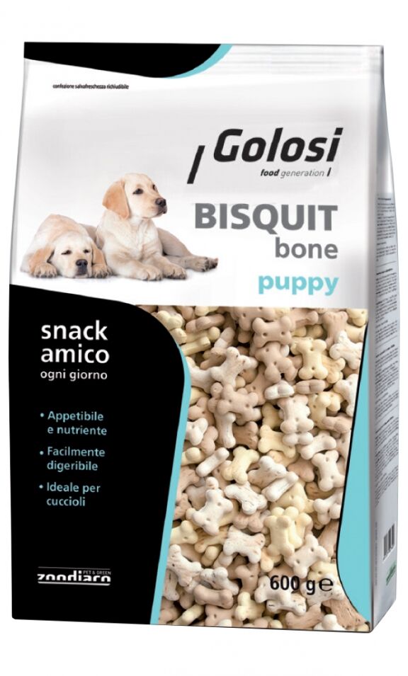 Golosi Bisquit Bone Puppy 600g