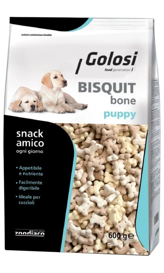 Golosi Bisquit Bone Puppy 600g