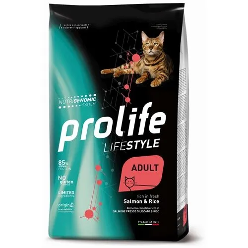 Prolife Cat Adult Salmone e Riso