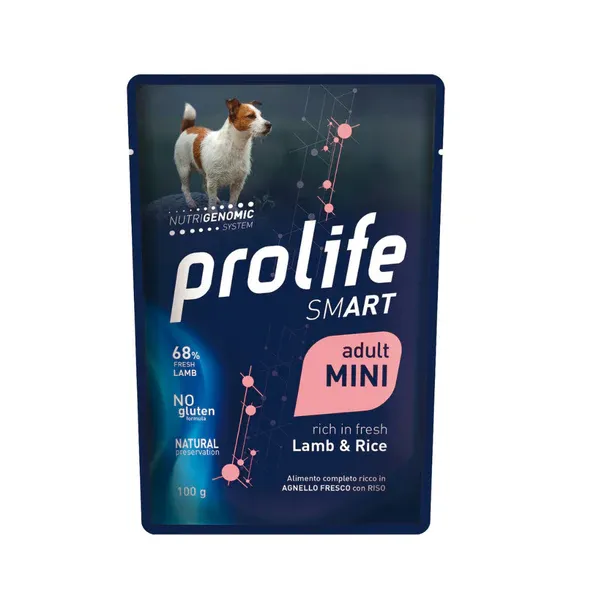 Prolife Smart Adult Agnello e Riso Mini 100g
