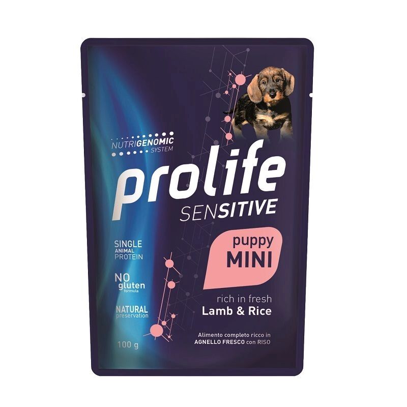 Prolife Sensitive Puppy Agnello e Riso Mini 100g