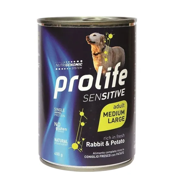 Prolife Sensitive Coniglio e Patate 400g