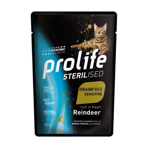 Prolife Sterilised Grain Free Adult 85g Renna