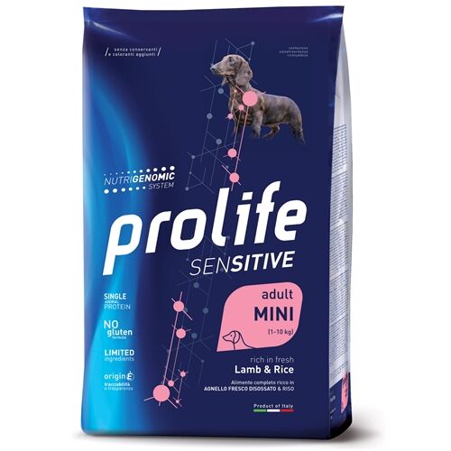 Prolife Sensitive Adult Mini Agnello e Riso 2kg
