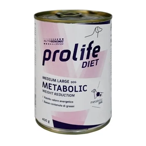 Prolife Diet Metabolic Weight Reduction Medium/Large 400g