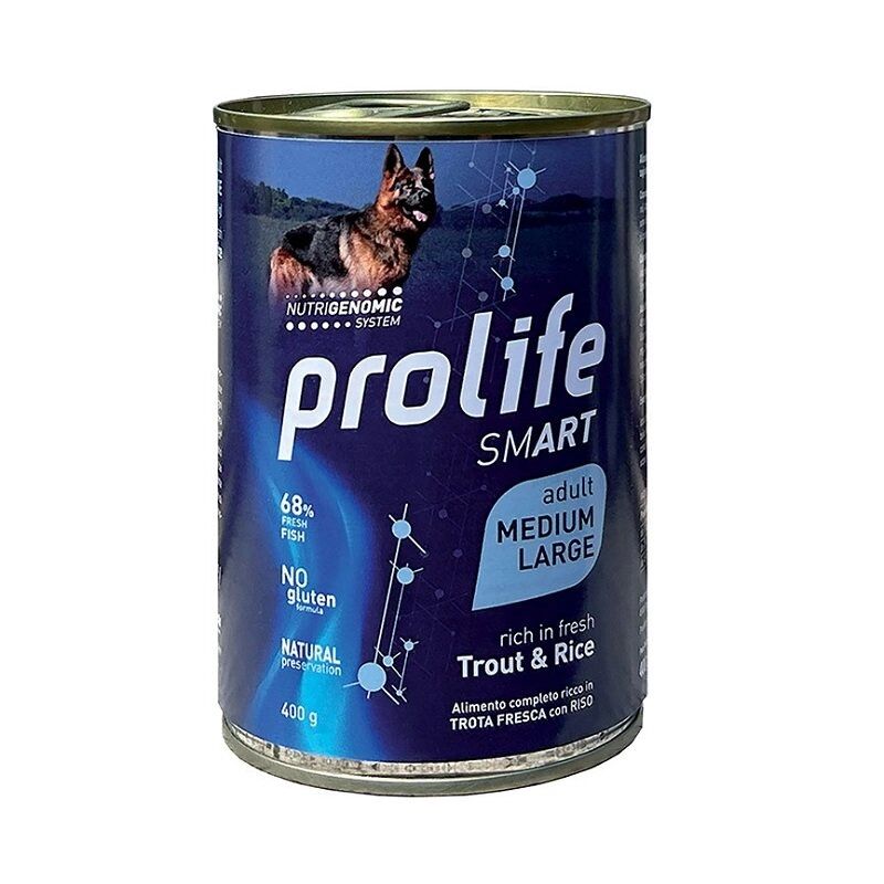 Prolife Smart Medium e Large Trota E Riso 400g