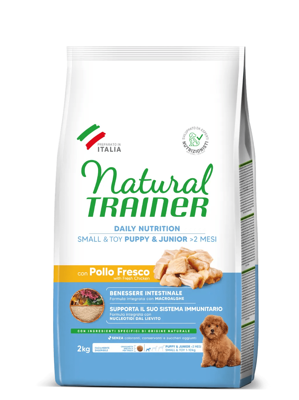 Natural Trainer Small&Toy Puppy&Junior con Pollo Fresco 2kg