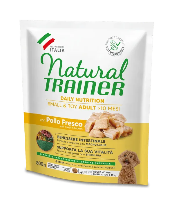 Natural Trainer Small&Toy Adult con Pollo Fresco