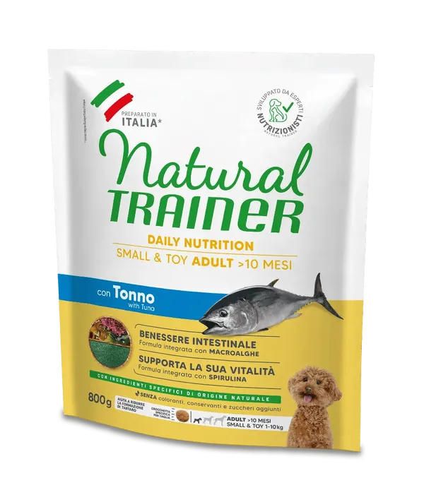 Natural Trainer Small&Toy Adult con Tonno
