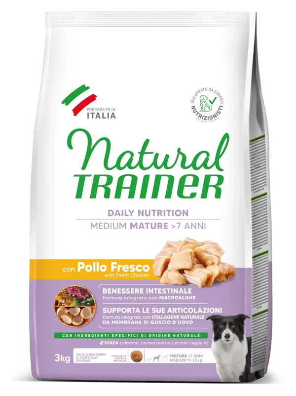 Natural Trainer Medium Mature con Pollo Fresco