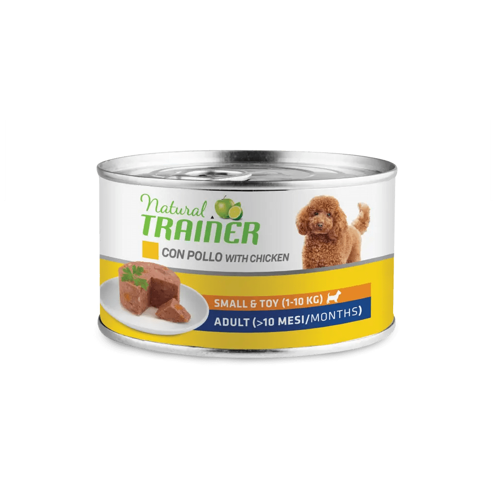 Natural Trainer Mantenimento Paté Small&Toy 150g Pollo