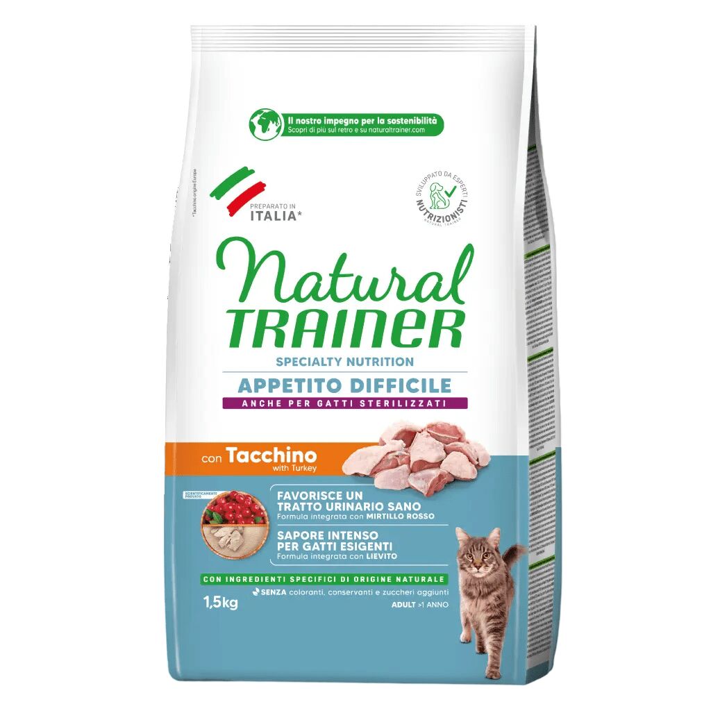 Natural Trainer Appetito Difficile con Tacchino 1.5kg