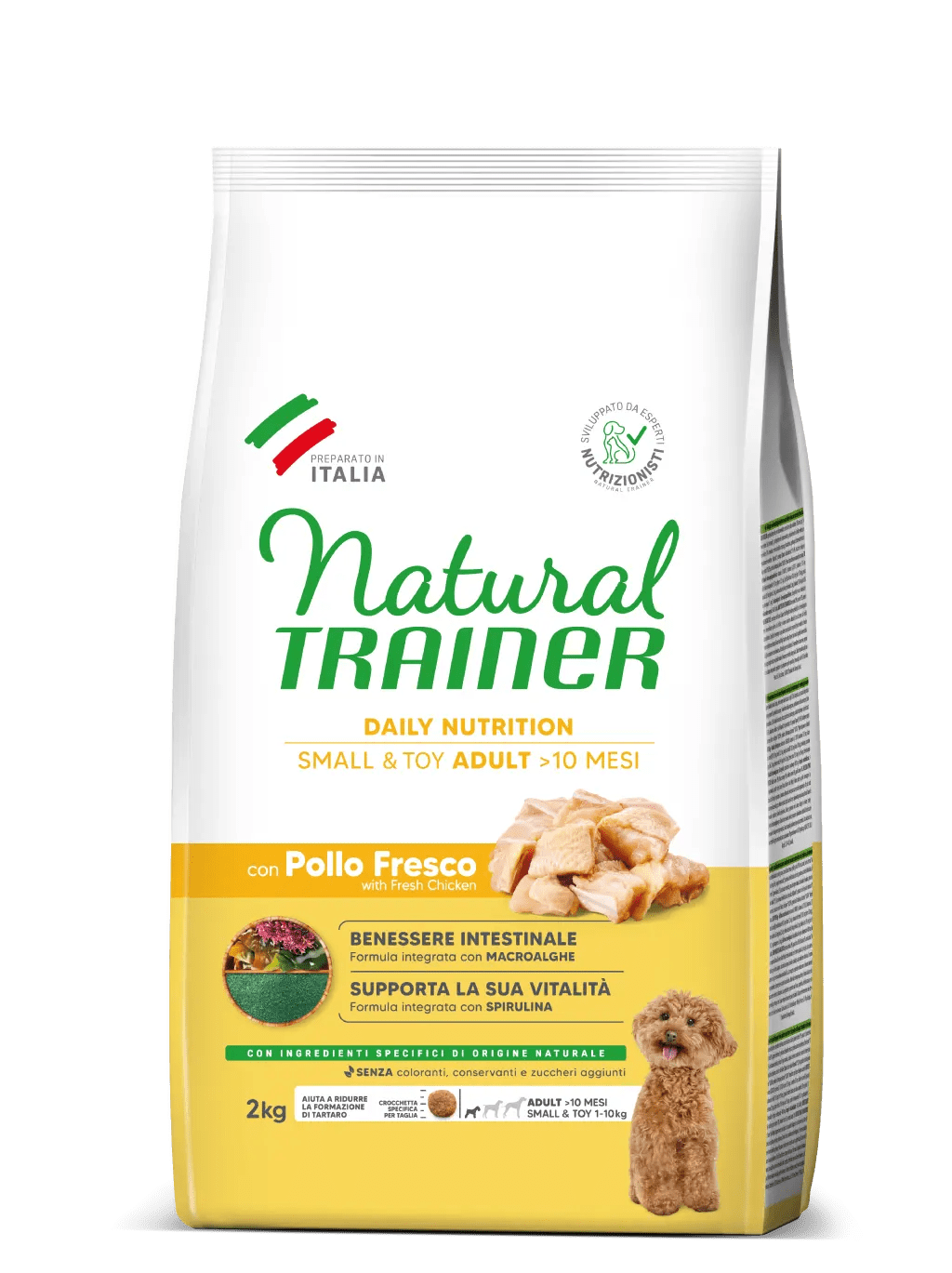 Natural Trainer Small&Toy Adult con Pollo Fresco 2kg