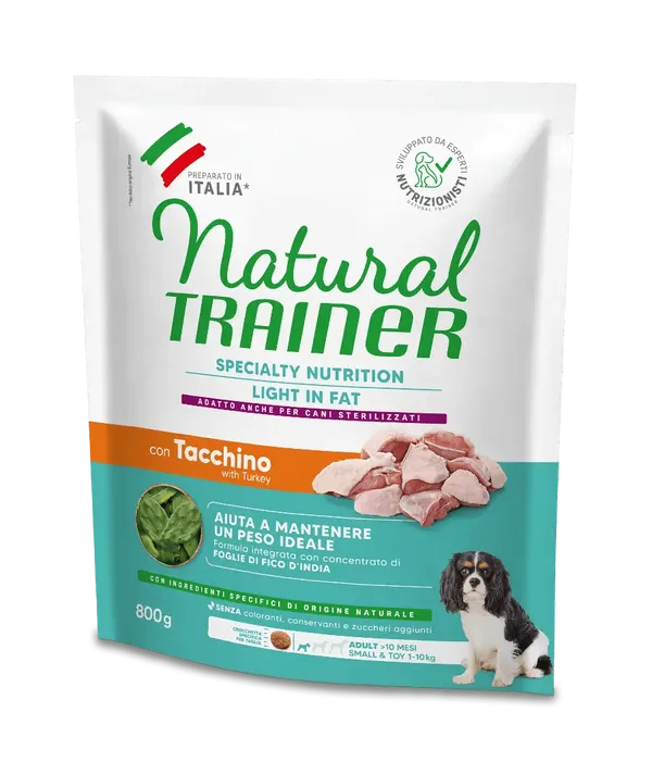 Natural Trainer Light in Fat Small&Toy Adult con Tacchino