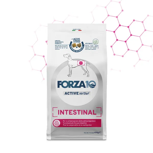 FORZA10 Intestinal Active – Alimento Dietetico Completo per Cani con Disturbi Gastrointestinali