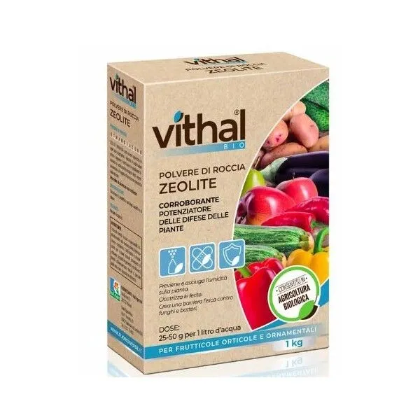 KB Vithal Bio Integratore Polvere di Roccia Zeolite 1kg