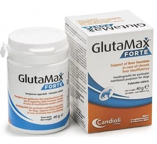 GlutaMax Forte - Supporto Epatico per Cani