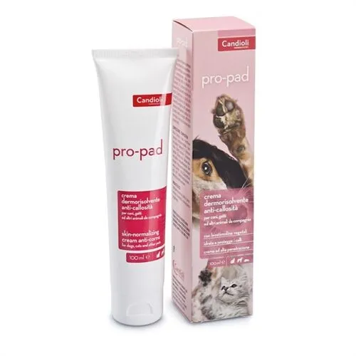 PRO-PAD 100 ML - Crema Dermorisolvente per Cuscinetti Plantari del Cane