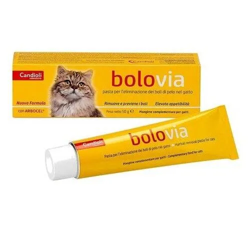 Bolovia Pasta per Gatti 100 g – Integratore per il Benessere Intestinale e Digestivo