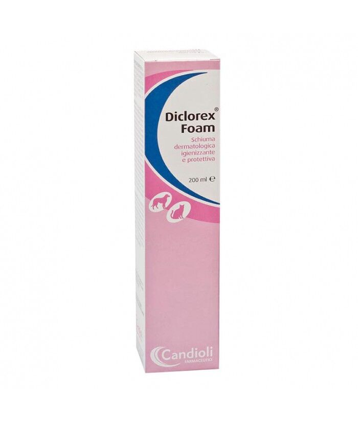 Diclorex Foam 200ml - Schiuma Dermatologica per Cani