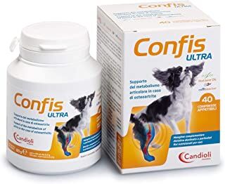 Confis Ultra Integratore Articolare per Cani 40 Compresse – Supporto a Cartilagini, Articolazioni e Mobilità