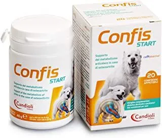 Confis Start Integratore per Cani 20 Compresse – Supporto al Benessere Articolare e alla Mobilità