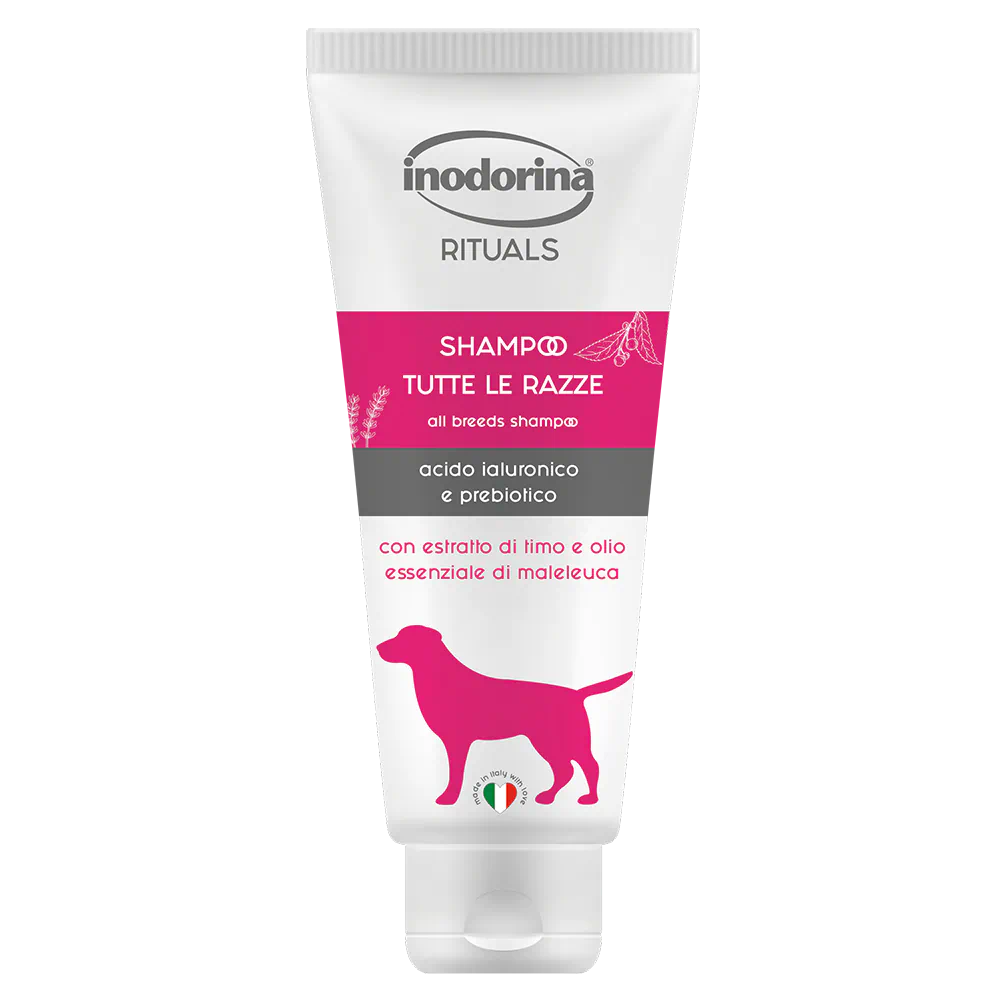 Inodorina Shampoo Rituals Tutte le Razze con Estratto di Timo e Olio Essenziale di Malaleuca 250ml