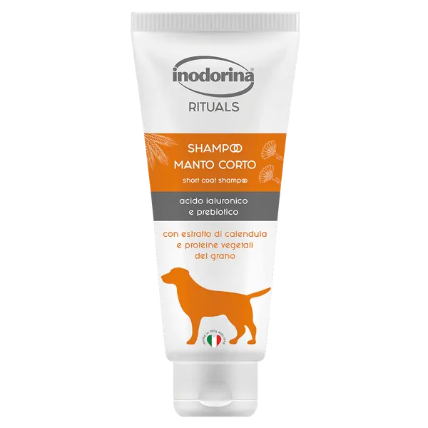 Inodorina Shampoo Rituals Manto Corto con Estratto di Calendula e Proteine Vegetali del Grano 250ml