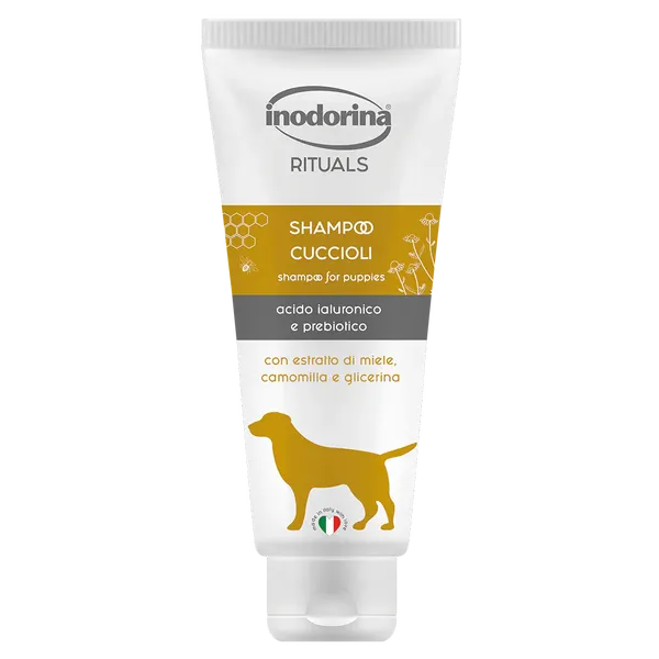 Inodorina Shampoo Rituals per Cuccioli con Estratti di Miele e Camomilla 250ml