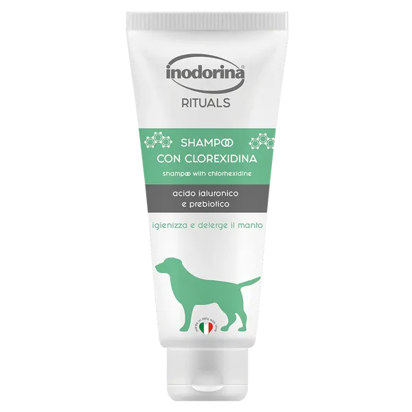 Inodorina Shampoo Rituals con Clorexidina 250 ml