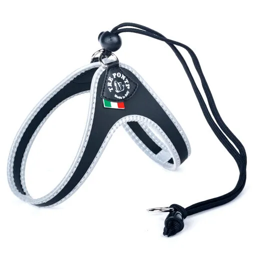 Tre Ponti Pettorina Rifrangente con Laccio Nera Size 1