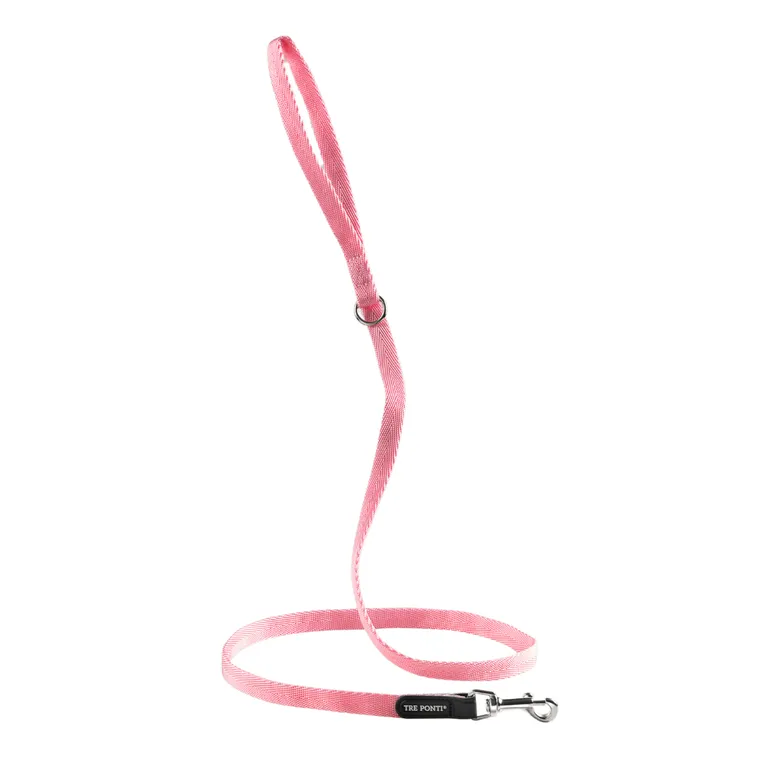 Tre Ponti Guinzaglio Classico Rosa