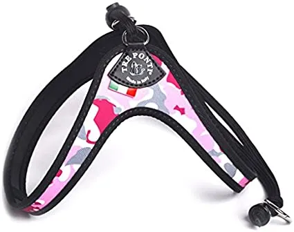 Tre Ponti Pettorina Rifrangente con Laccio Mimetico Rosa