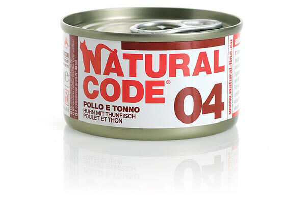 Natural Code Adult 85g Pollo e tonno