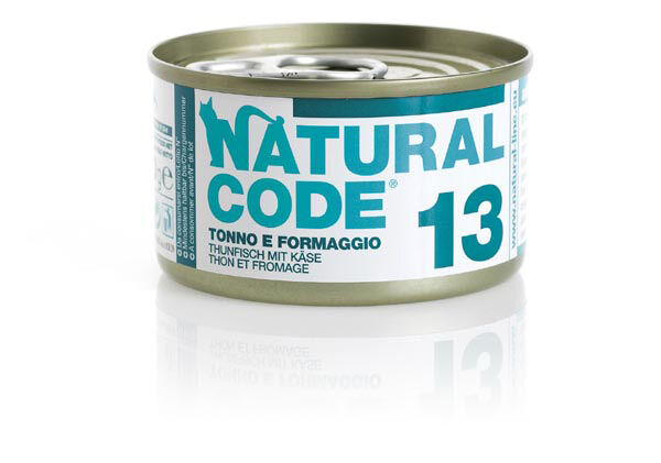 Natural Code Adult 85g Tonno e formaggio