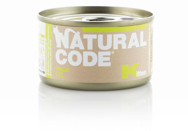 Natural Code Baby & Kitten 85g Pollo - Kitten