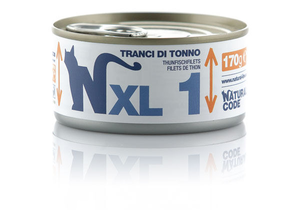 Natural Code XL 170g Tranci di tonno