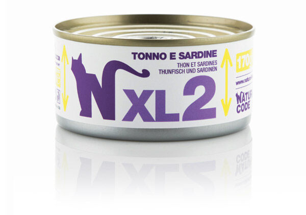 Natural Code XL 170g Tonno e sardine
