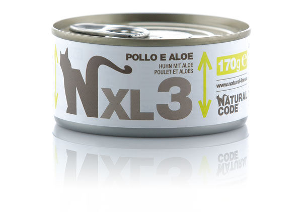 Natural Code XL 170g Pollo e aloe