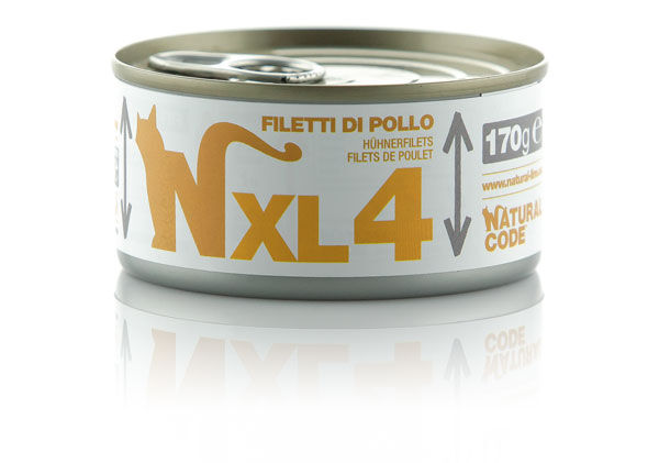 Natural Code XL 170g Filetti di pollo