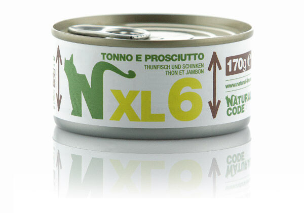 Natural Code XL 170g Tonno e prosciutto