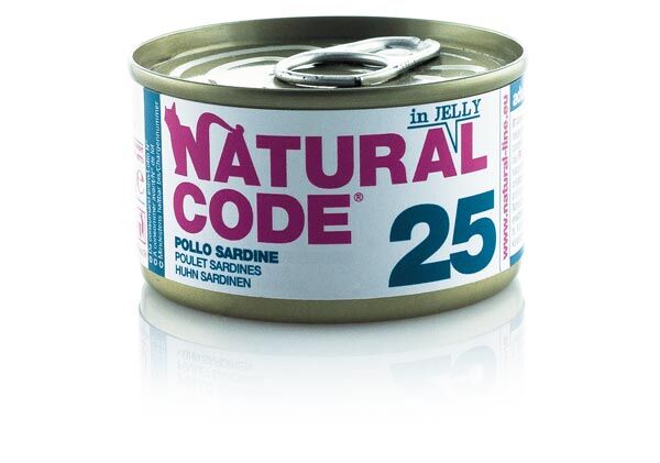 Natural Code Adult 85g Pollo e sardine