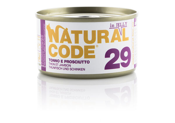 Natural Code Adult 85g Tonno e prosciutto