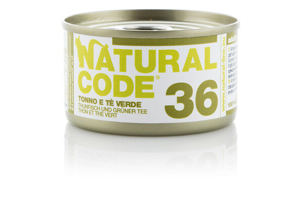 Natural Code Adult 85g Tonno e tè verde
